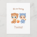 Search for twins pregnancy announcement cards Babies