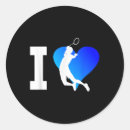 Search for badminton player stickers Shuttle