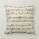 Search for sheet music cushions Musical notes