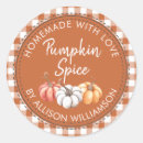 Search for pumpkin pattern stickers Thanksgiving