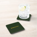 Search for cork coasters Typography