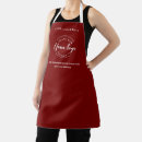 Search for red business aprons Logo