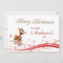 Search for cartoon reindeer christmas cards Xmas