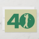 Search for for golfers birthday invitations Green