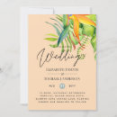 Search for tropical beach party luau reception invitations Island