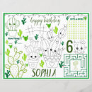 Search for cactus placemats For kids