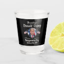 Search for trump shot glass barware America