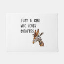 Search for nursery doormats Giraffe