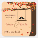 Search for announcement wedding stickers Autumn