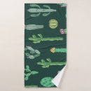 Search for cactus bath towels Illustration