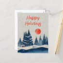Search for moon christmas cards Snow