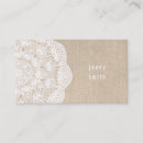 Search for doily business cards Fashion