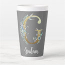 Search for gold letters mugs Elegant