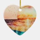 Search for orange beach christmas tree decorations Sand
