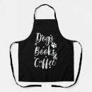Search for book lovers aprons Cat
