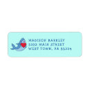 Search for shark return address labels Cute