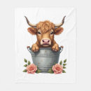 Search for highland cow blankets Funny