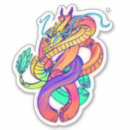 Search for colourful dinosaur stickers Dragon