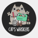 Search for whiskers stickers Cute cat