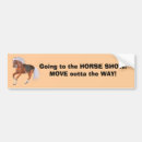 Search for horse bumper stickers Show