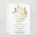 Search for white christening invitations Stylish