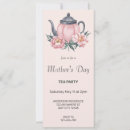 Search for mothers day party invitations Teapot