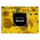 Search for yellow sunflowers gift bags Summer