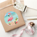 Search for baby pink flamingo stickers Aloha