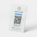 Search for venmo qr code signs Contactless scan me