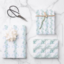 Search for blue christmas wrapping paper Bow