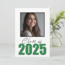 Search for green and black graduation invitations Senior