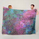 Search for teal and gold blankets Green