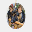 Search for shepherd oval christmas tree decorations Canine