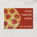 Search for pizzeria business cards Slice