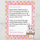 Search for letter from easter bunny For kids