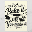 Search for pastry chef postcards Baking lover