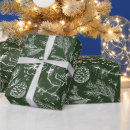 Search for cardinal christmas wrapping paper Berries