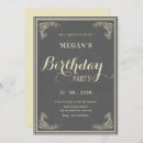 Search for grunge birthday invitations Grey
