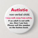 Search for autistic children badges Safety