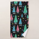 Search for christmas tree bath towels Vintage