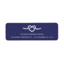 Search for tying the knot return address labels Heart