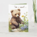 Search for brown bear cards Cute