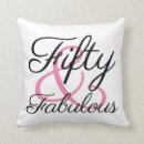 Search for 50th birthday cushions Black