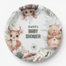 Search for fall baby shower plates Forest