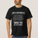 Search for copywriter tshirts Author