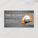 Search for general contractor business cards Architect