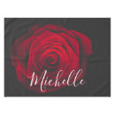 Search for red rose tablecloths Vintage