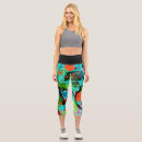 Search for food leggings Green