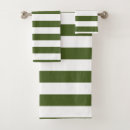 Search for green white stripe pattern bath towels Striped