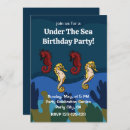 Search for seahorse invitations Party